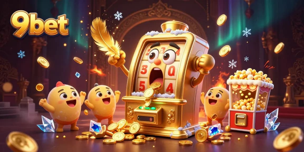 Experience thrilling wins with 9bet's golden slot machines and dynamic casino atmosphere.