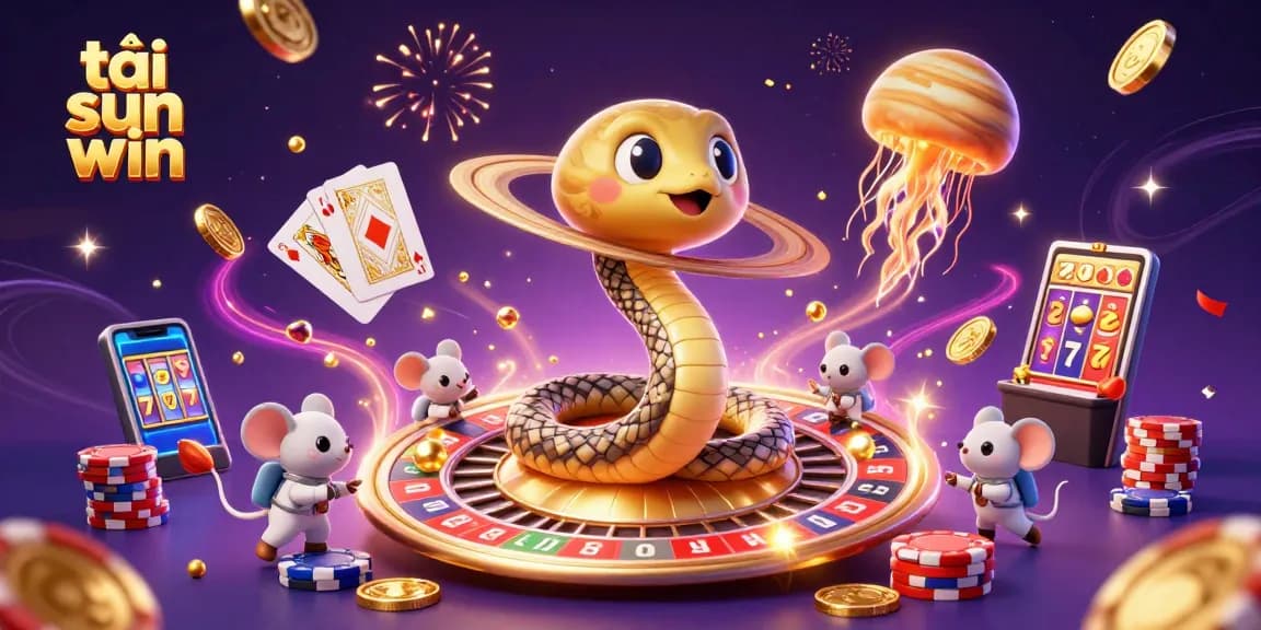 Engage in cosmic gambling with tải sun win, as astronaut mice bet on Saturn's roulette rings.