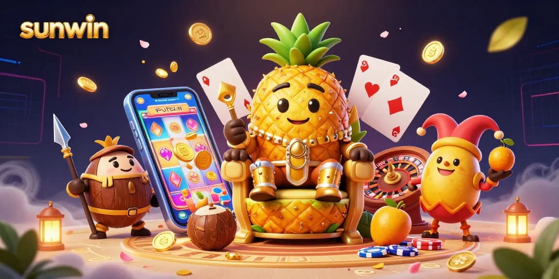 Experience the excitement of sunwin casino with the pineapple king, vibrant slot games, and dynamic gameplay!