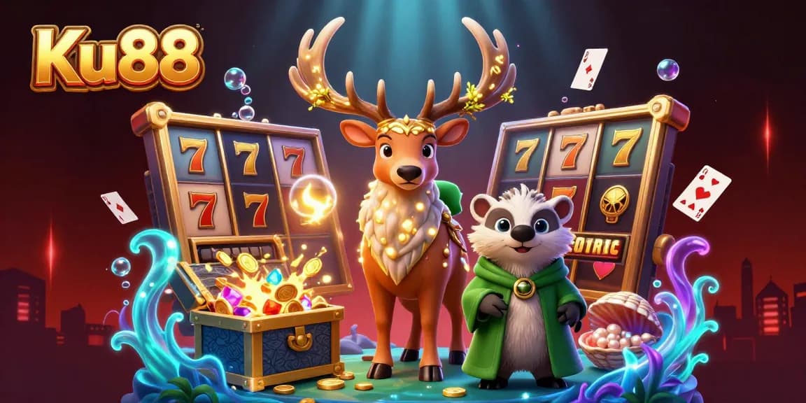 Engage with thrilling slot reels and winning jackpots at Ku88 online casino.