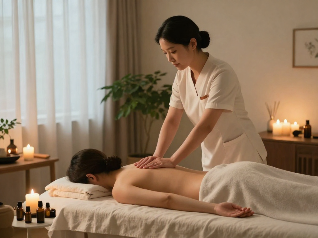 Experience soothing 서울출장안마 with a professional massage therapist in a calming home environment.