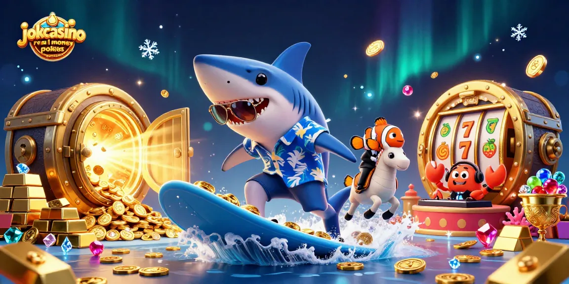Experience the thrill with jokacasino real money pokies australia, featuring vibrant characters and dynamic game elements.
